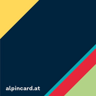 Ski Alpin Card Hintergrund  blau | © alpincard.at