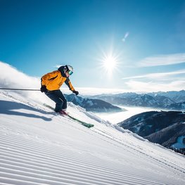 Skifahren in Schmitten mit der Ski Alpin Card | © Bergbahnen Fieberbrunn 