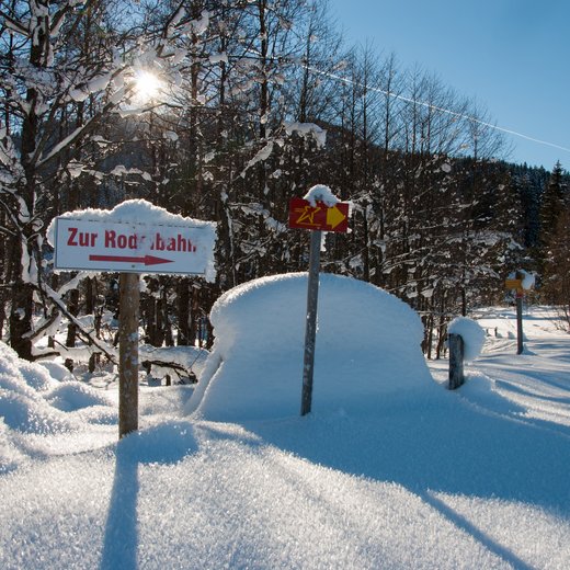 ein Foto der schönen Schneelandschaft  | © Petra Astner