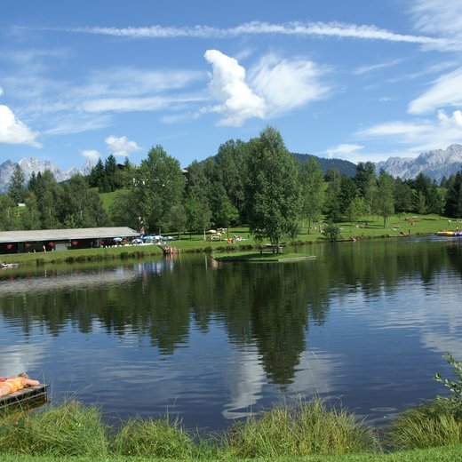 A beautiful day at the Lauchsee. | © Franz Hörl