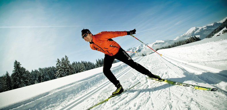 Cross-country skiing with a lot of momentum | © TVB PillerseeTal
