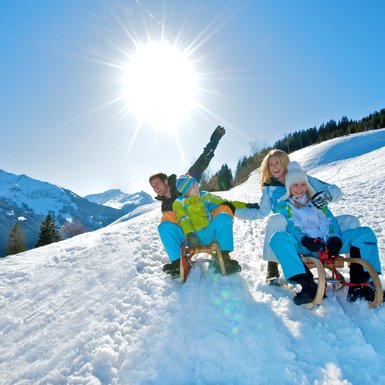 Tobogganing | © Bergbahnen Saalbach Hinterglemm