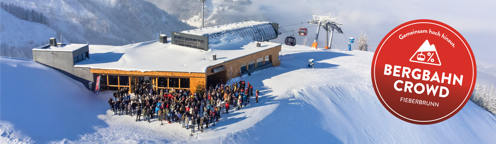 Bergbahn Crowd Fieberbrunn | © Bergbahnen Fieberbrunn