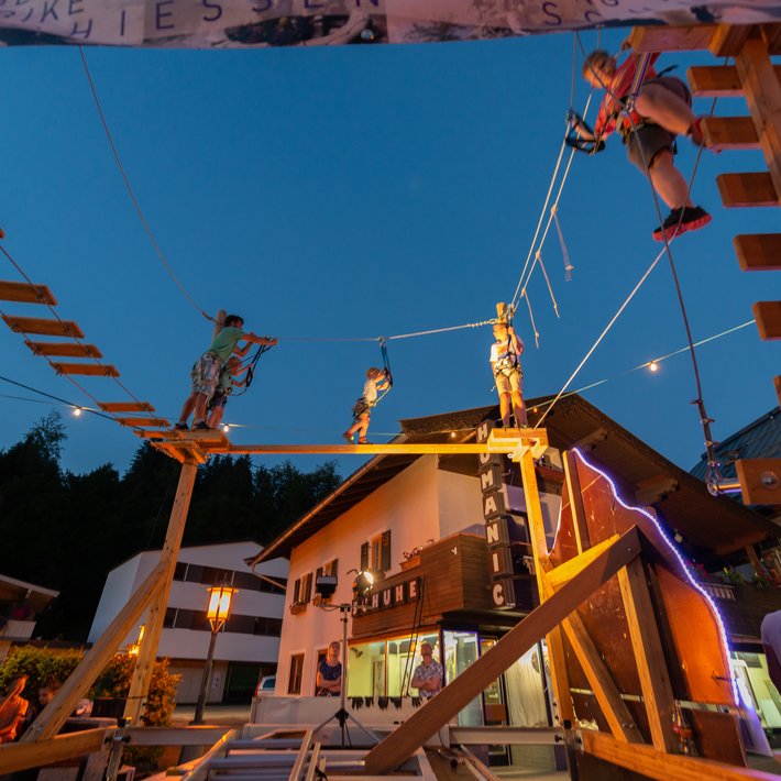 Bummelnacht klettern  | © Bergbahnen Fieberbrunn