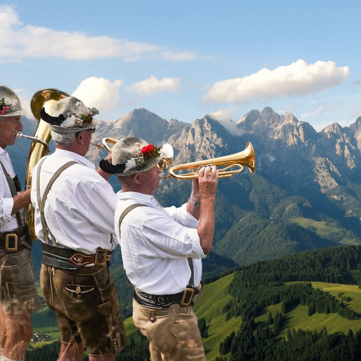 Music on the mountain | © Bergbahnen Fieberbrunn