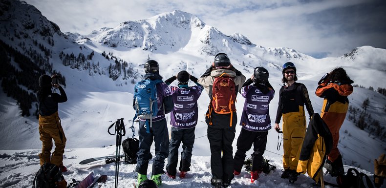 Freeride World Tour 2020 Fieberbrunn start | © Bergbahnen Fieberbrunn