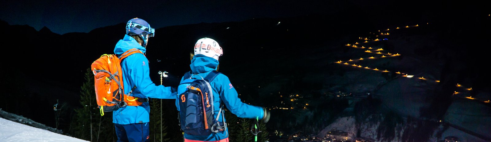 floodlight slope in the Skicircus Saalbach Hinterglemm Leogang Fieberbrunn | © saalbach.com, Mirja Geh