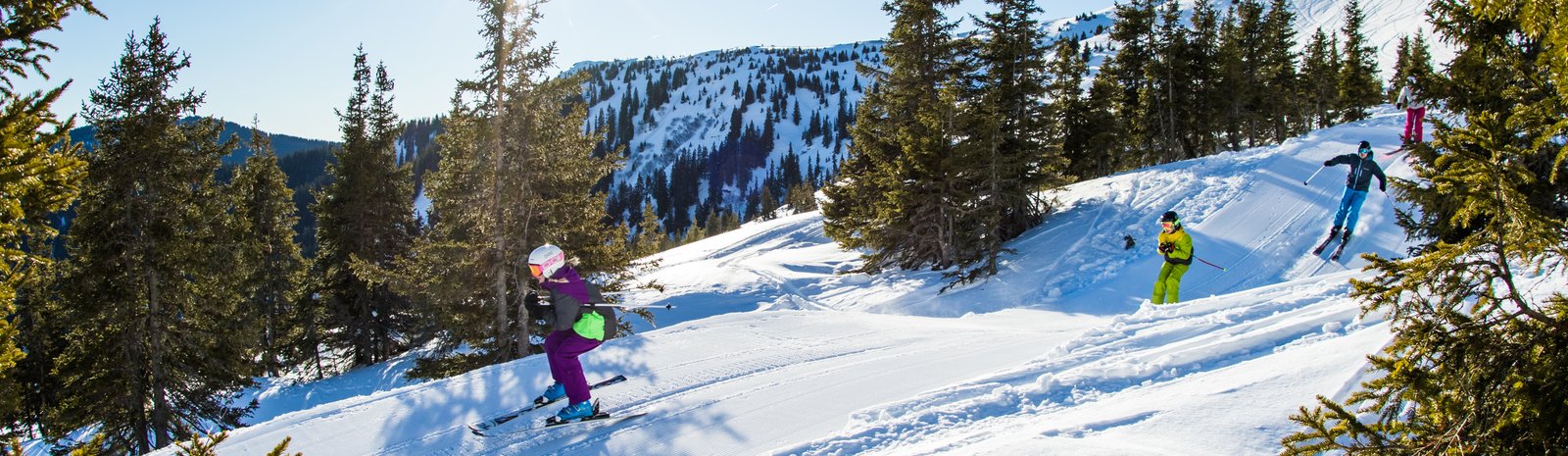 Familienspaß im Skicircus Saalbach Hinterglemm Leogang Fieberbrunn | © saalbach.com, Mirja Geh