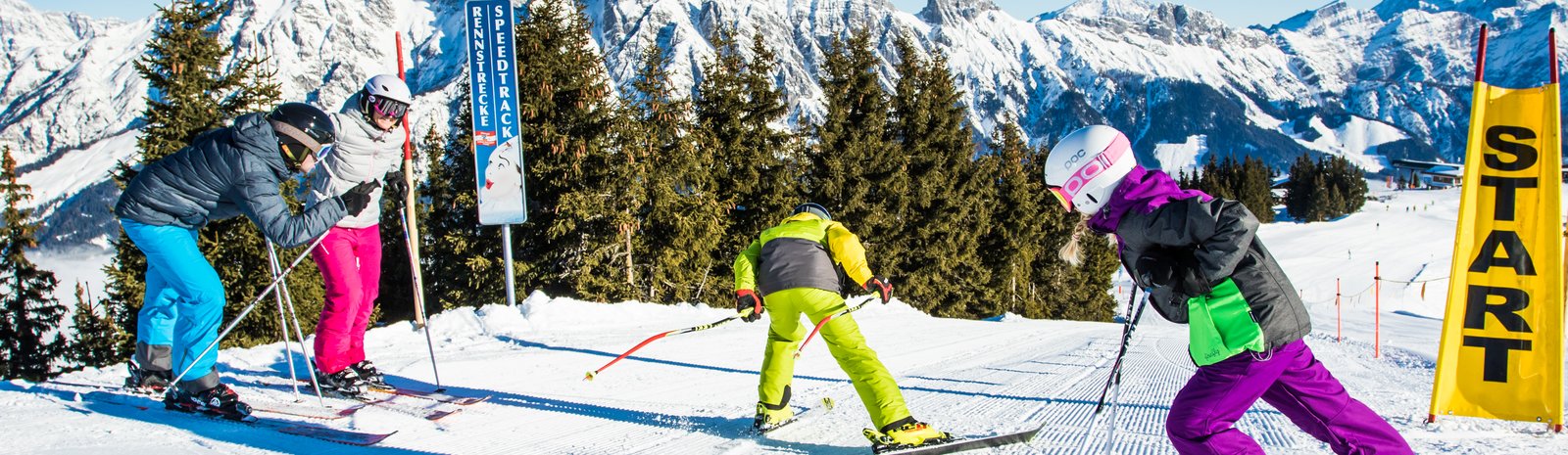 Rennstrecke im Skicircus Saalbach Hinterglemm Leogang Fieberbrunn | © saalbach.com, Mirja Geh