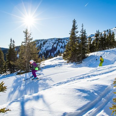 Familienspaß im Skicircus Saalbach Hinterglemm Leogang Fieberbrunn | © saalbach.com, Mirja Geh