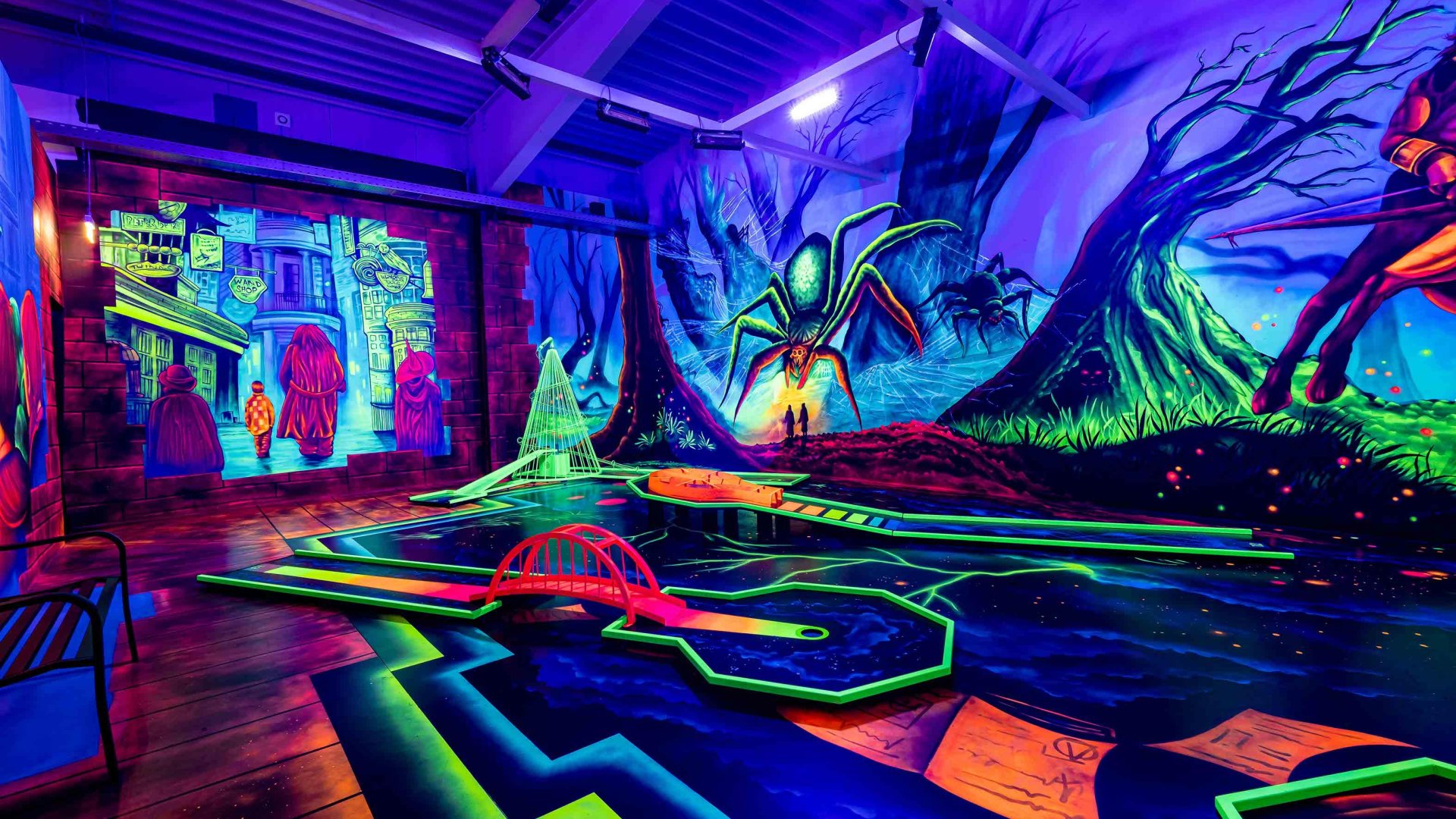 Ferleiten 3D Black Light Minigolf