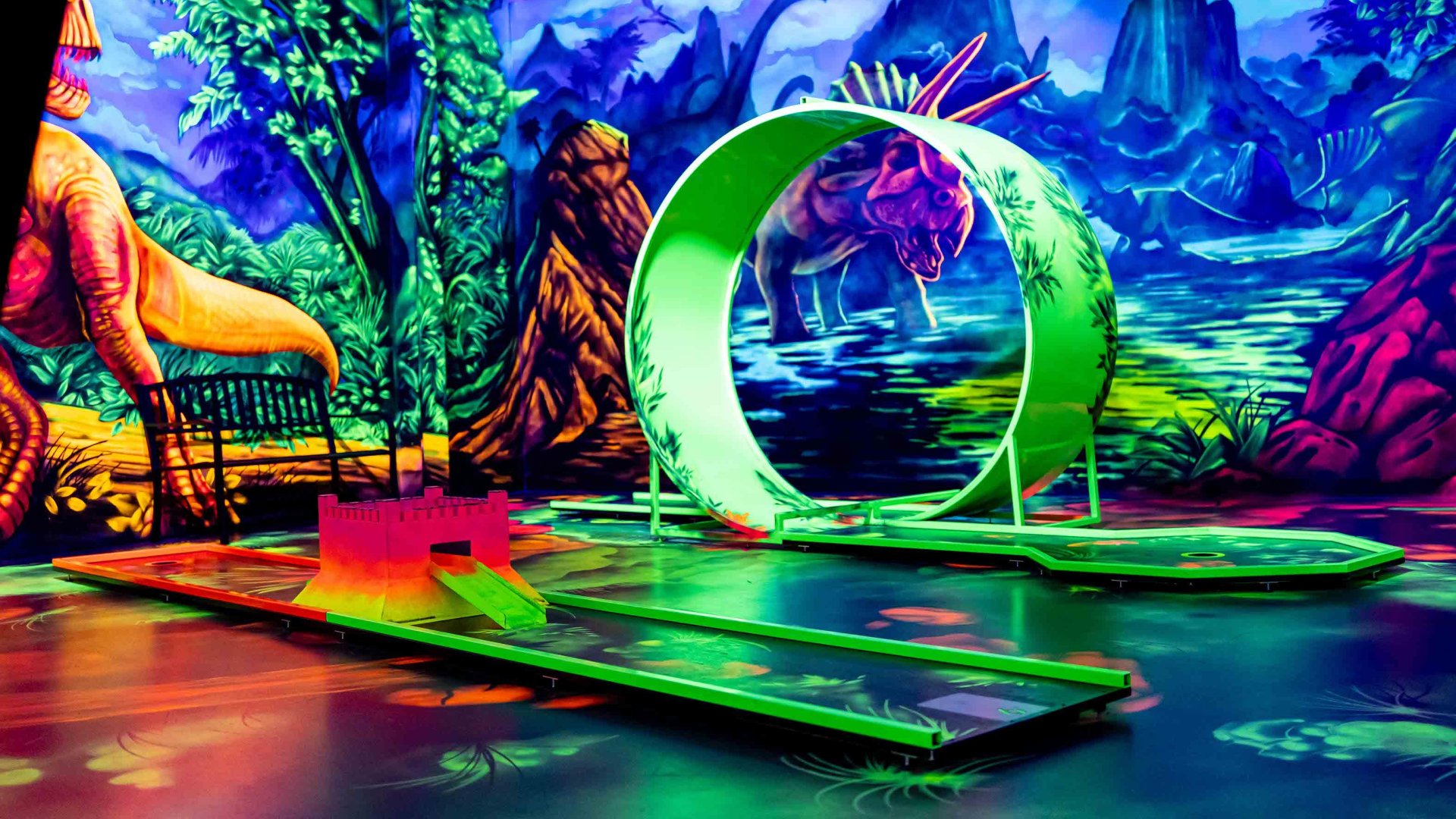 Ferleiten 3D Black Light Minigolf 2