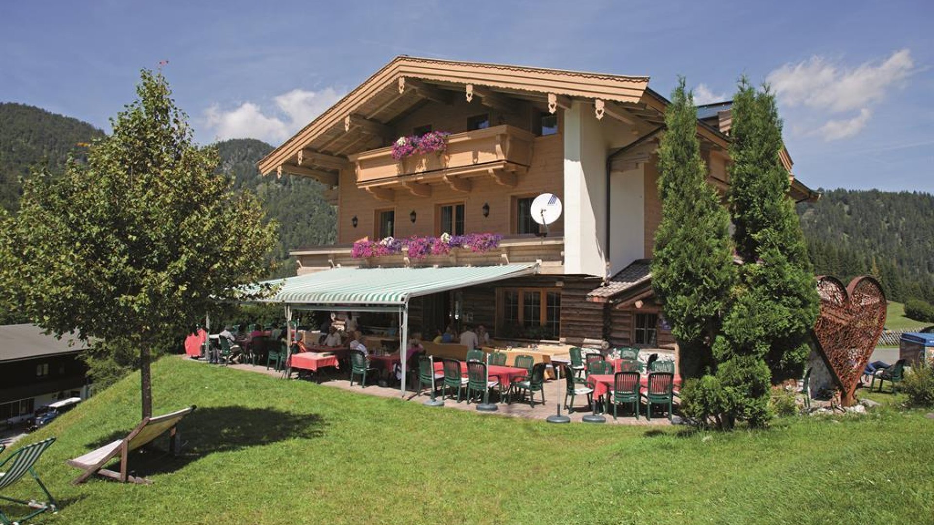 Alpengasthof Oberweißbach Sommer