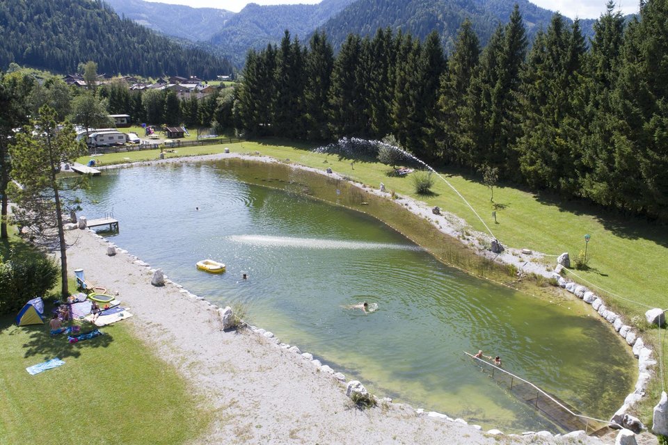 Felsenbiotop von oben