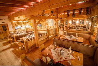 Enzianhütte - Innenbereich Restaurant