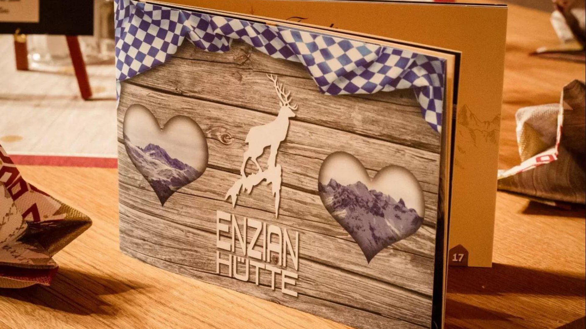 Enzianhütte Menükarte