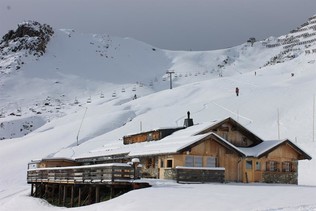 Hochhörndler Hütte Winter