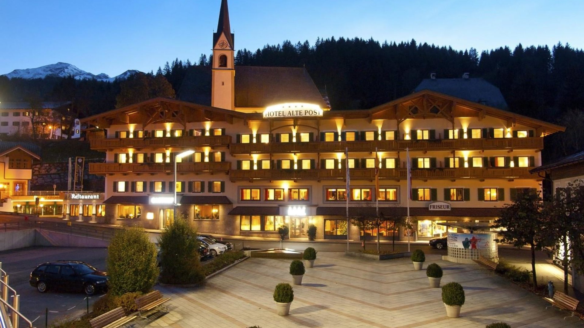 Alte Post Sommer Abendstimmung Alte Post Sommer Abendstimmung