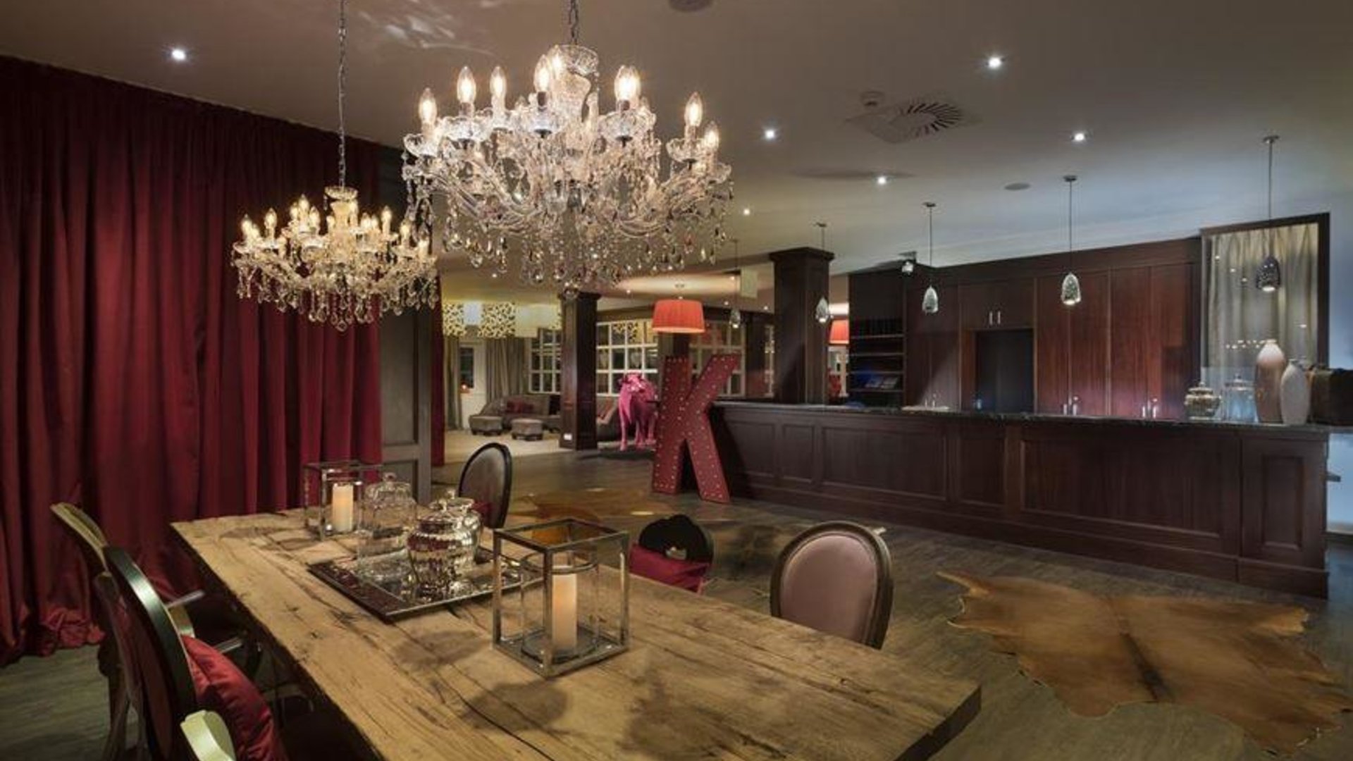 Rezeptionsbereich | © KUHotel by Rilano