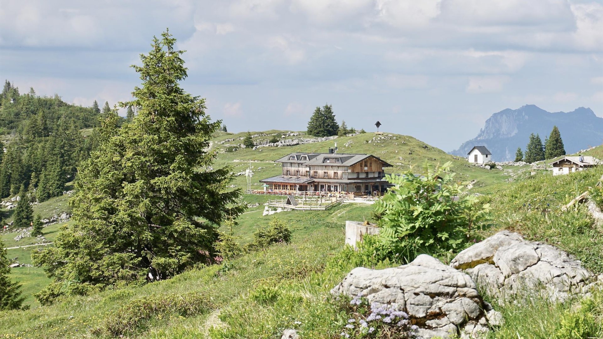 Blick auf das Straubinerhaus