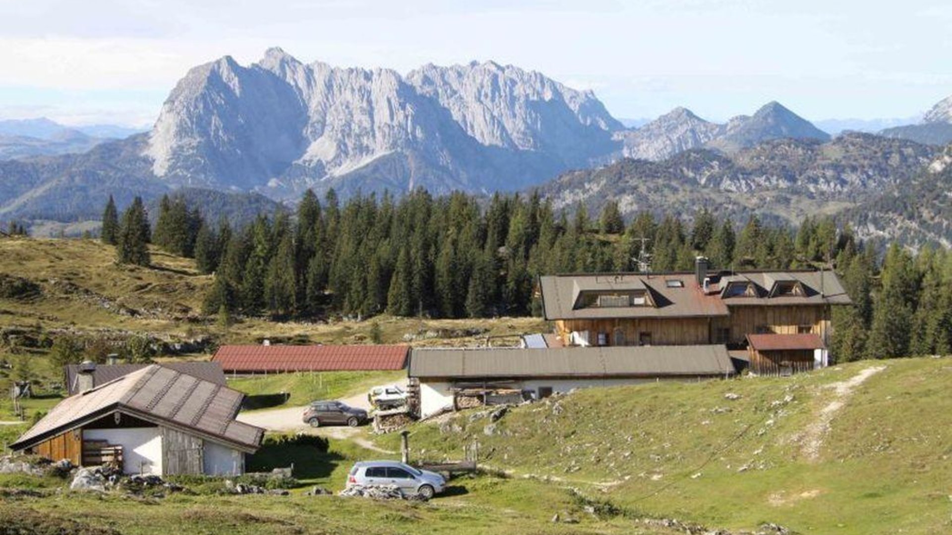 Blick auf das Straubingerhaus | © Straubingerhaus