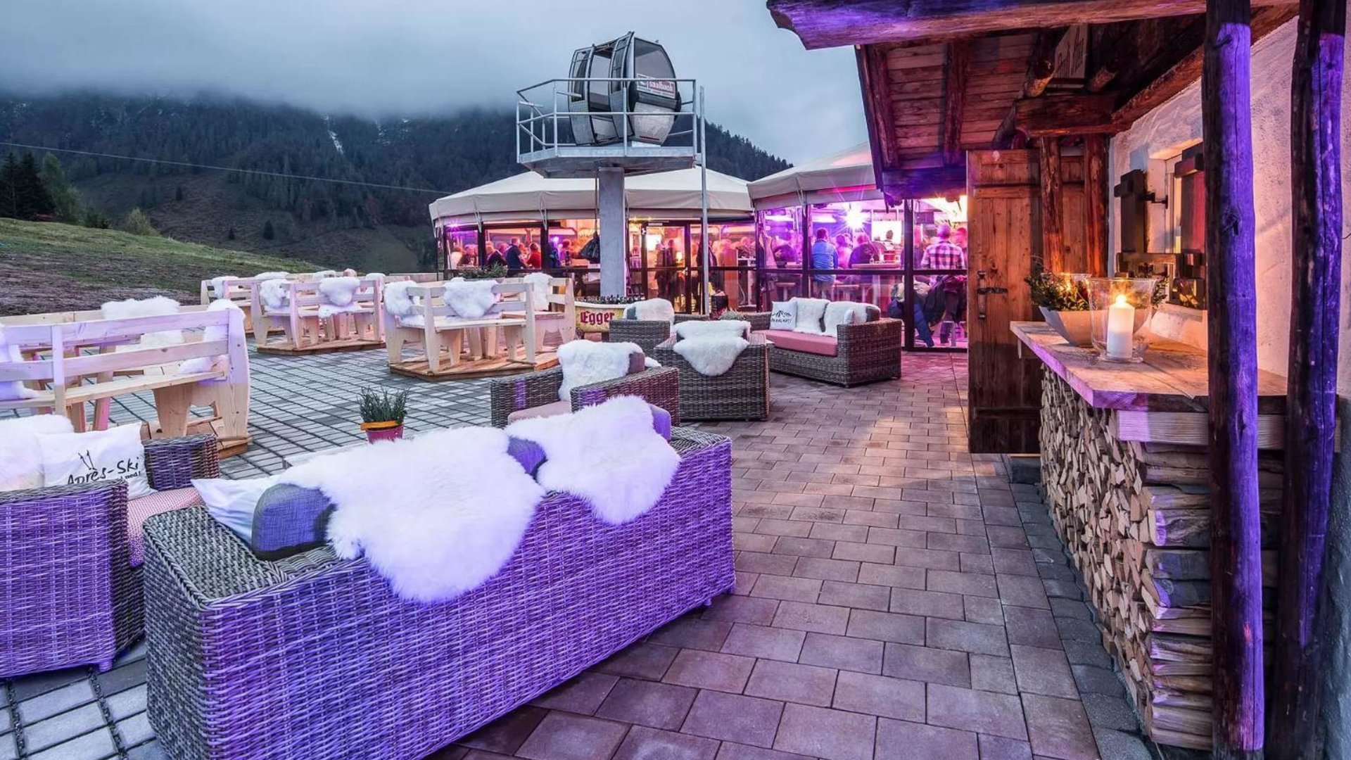 Streuböden Alm Sommer - Außenbereich Streuböden Alm Sommer - Außenbereich