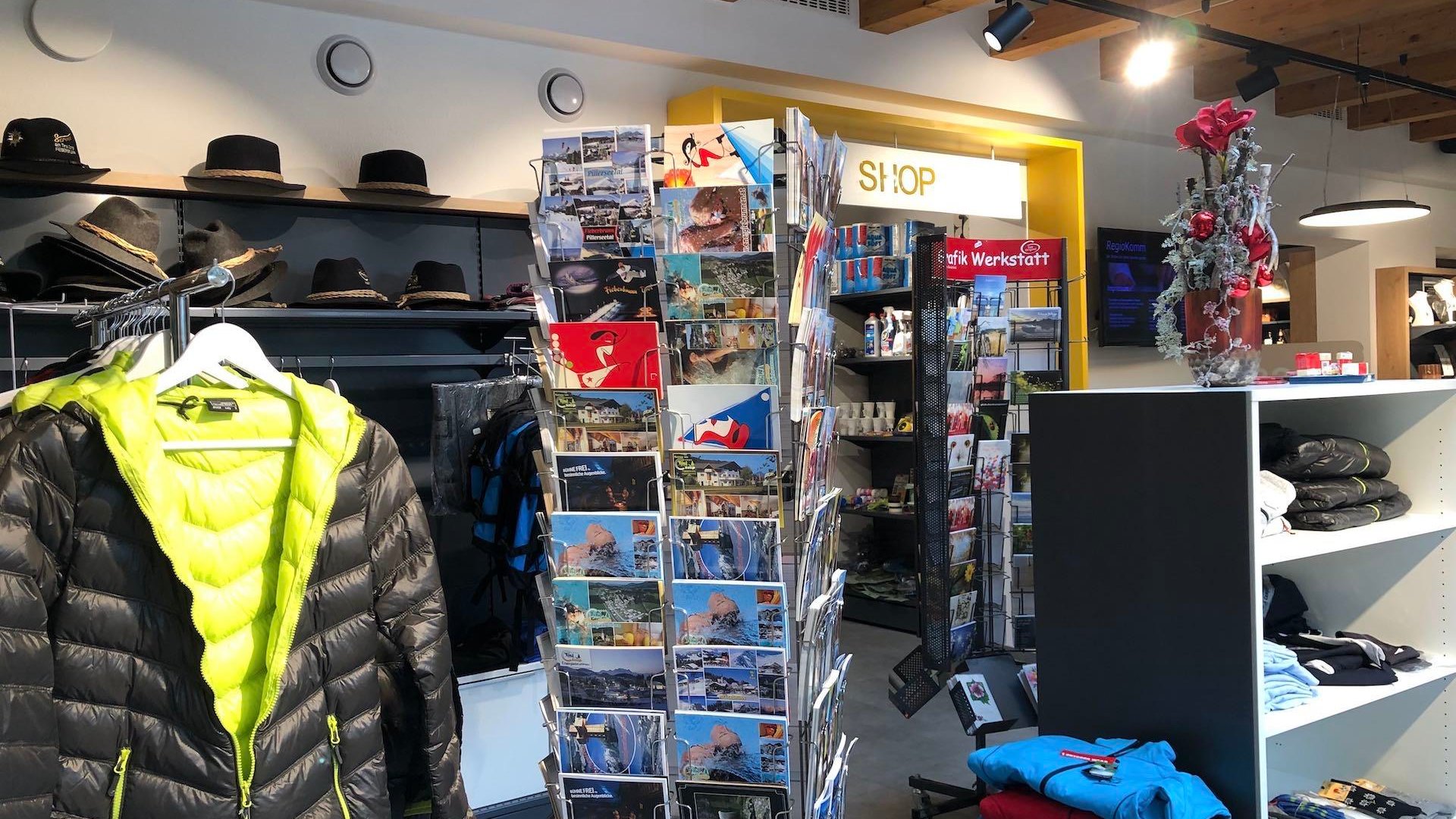 Tirol Camp Shop Souvenirs