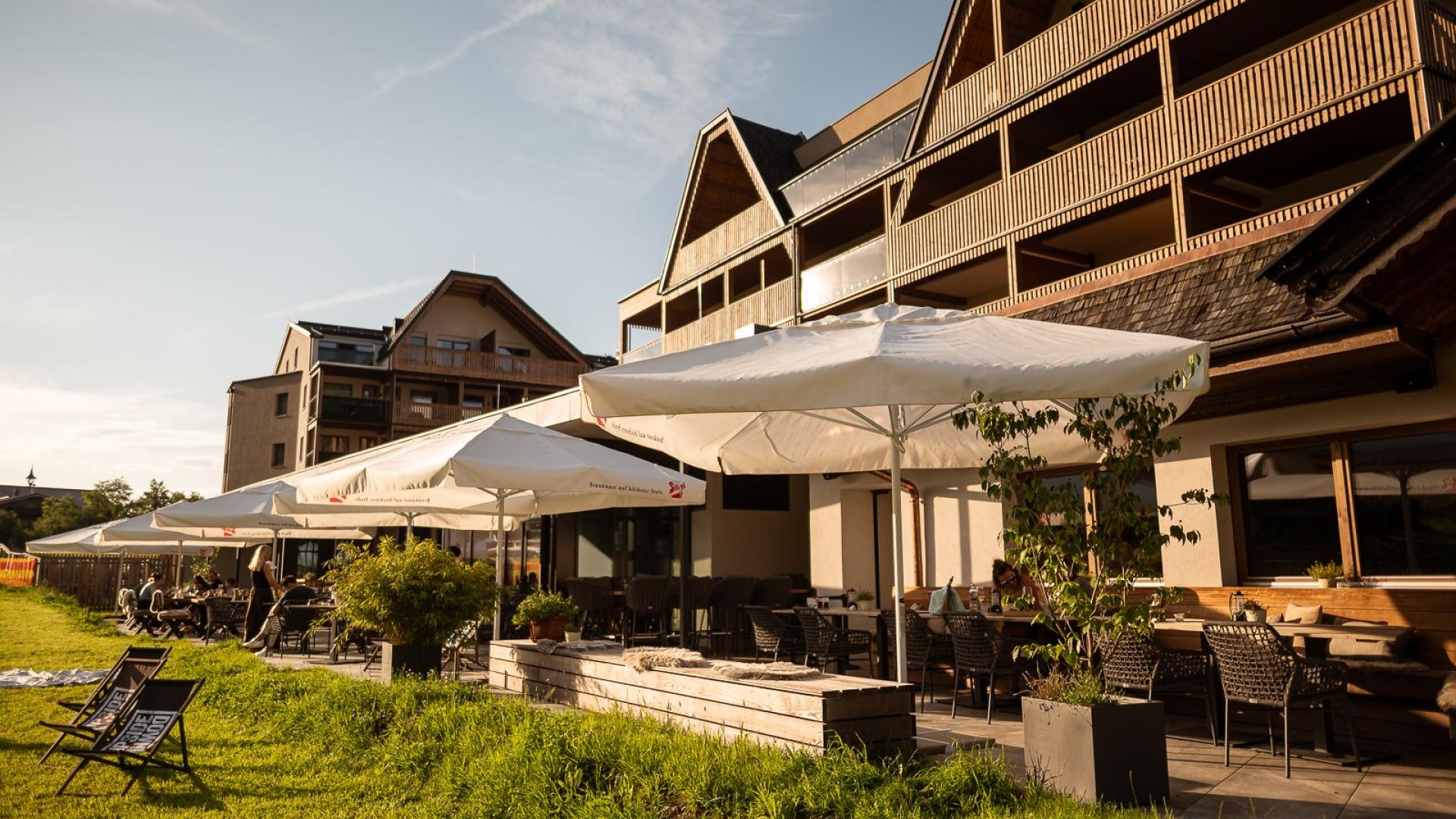 Außenansicht Terrasse | © ADEA Lifestyle Suites Fieberbrunn