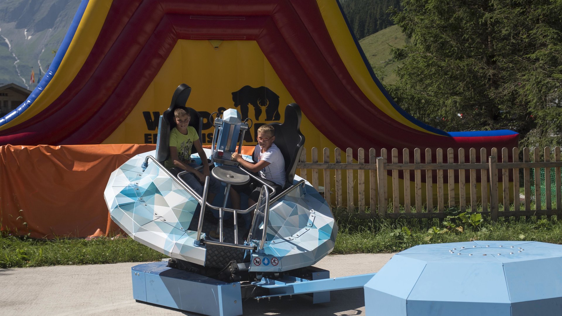 Action im Wild & Erlebnispark Ferleiten