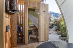 Private outdoor Sauna