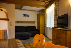 Wohnzimmer mit Schlafcouch