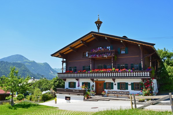 Bauernhaus Hausansicht Sommer