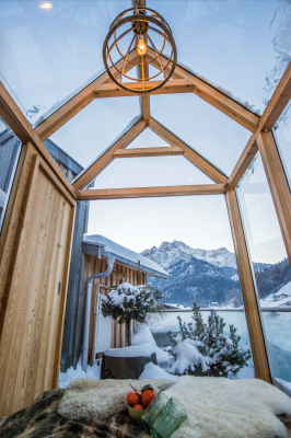 Berg.Heimat Dachterrasse - Glashaus