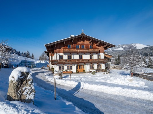 Biobauernhof Niederlehen im Winter