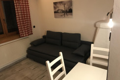 Wohnküche mit Schlafcouch Wohnküche mit Schlafcouch