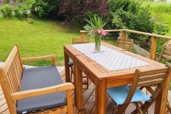 Terrasse für 8 Personen