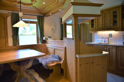 Kitchen with dining area