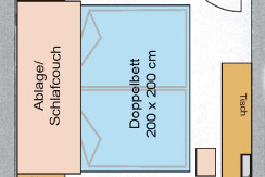 Zimmerplan Kitzbueheler-Horn Ferienhof Holzmeister