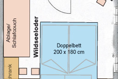 Zimmerskizze Wildseeloder Ferienhof Holzmeister