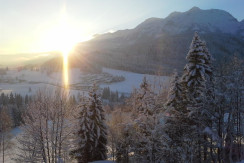 Aussicht Fewo Almrose .. Sonnenaufgang Aussicht Fewo Almrose .. Sonnenaufgang