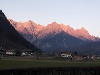 Sonnenuntegang mit Loferer