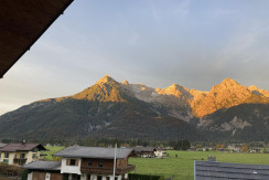 Abendstimmung auf dem Balkon