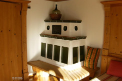 Wohnzimmer mit Kachelofen Wohnzimmer mit Kachelofen