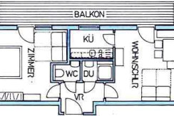 Grundriss, Ferienwohnung Spielberg Grundriss, Ferienwohnung Spielberg