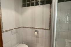 Blick in das Badezimmer Blick in das Badezimmer