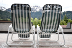 Wohnung 2 Liegestühle auf der Terrasse Wohnung 2 Liegestühle auf der Terrasse