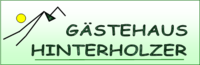 Gästehaus Hinterholzer Logo