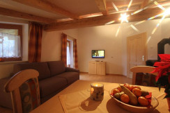 Essecke und Wohnraum