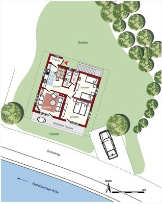 ground- and floorplan