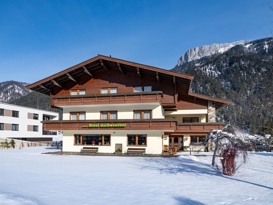 Hotel-Pension Gschwentner im Winter